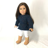 Blue Sweater for American Girl Doll