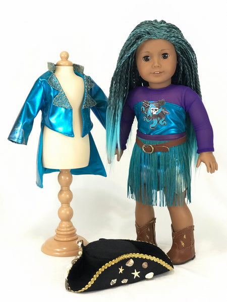 Handmade Descendants Uma Inspired Outfit for American Girl Doll