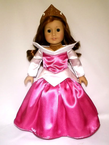 Handmade Princess Aurora (Sleeping Beauty) outfit for American