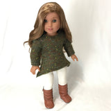 Olive Sweater for American Girl Doll