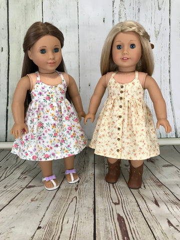 Halter high-low dress for American Girl Doll