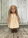 Halter high-low dress for American Girl Doll