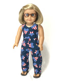 American girl doll patriotic 4th of July clothes
