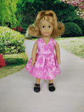 Wrap dress for American Girl mini dolls 02