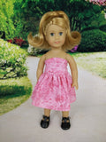 Strapless dress for American Girl mini dolls 05