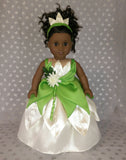 American girl  doll tiana princess f dress